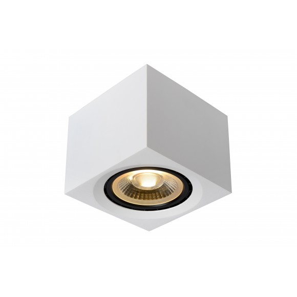 Lucide 09922/12/31 stropné bodové svietidlo Fedler 1x12W | LED GU10 | 820lm | 2200K / 3000K - žiarovka je súčasťou balenia, biela, stmievateľné, CCT