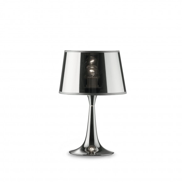 Ideal Lux 032368 stolná lampička London Small 1x60W | E27 - chróm