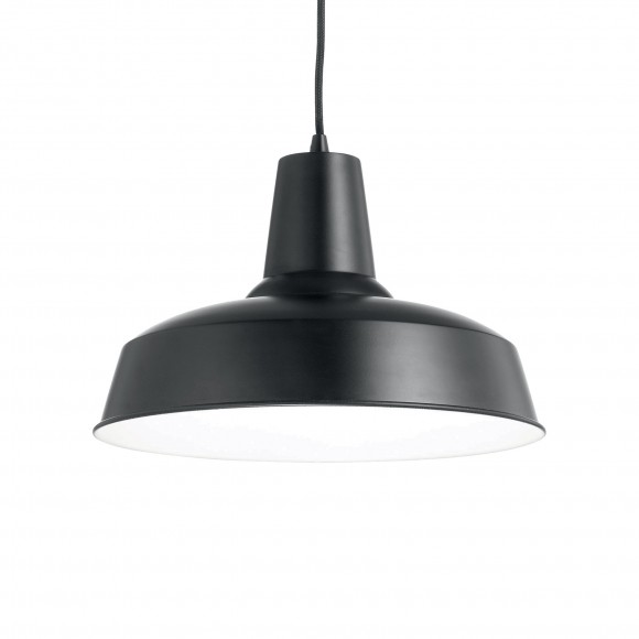 Ideal Lux 093659 závesné stropné svietidlo Moby Nero 1x60W | E27 - čierne