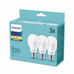 Philips 8718699694920 3x LED žiarovka 1x14W | E27 | 2700K