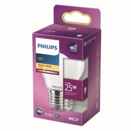 Philips 8718699763459 LED žiarovka 1x2,2W | E27 | 250lm | 2700K