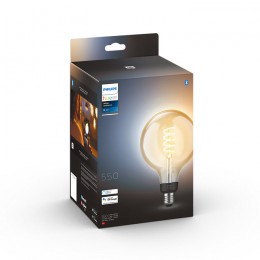 Philips Hue 8719514301542 LED filamentová žiarovka G125 1x7W | E27 | 550lm | 2200-4500K
