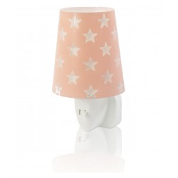 Dalber 81215S LED detská nočná lampička Stars Pink 1x0,3W