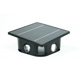 Immax 08487L LED solárne vonkajšie nástenné svietidlo | 2W integrovaný LED zdroj | 30lm