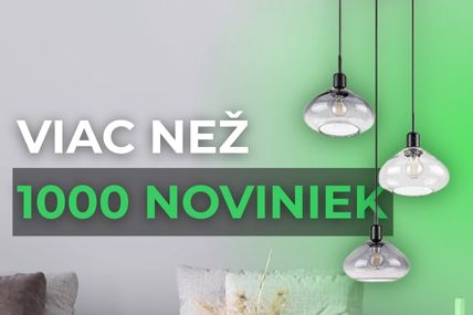 Viac než 1000 noviniek Rabalux za najlepšie ceny!
