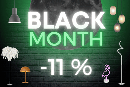 Black Month – Zľava 11 % na celý sortiment vybraných značiek!