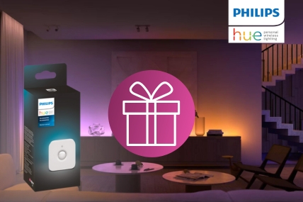 Využite jedinečnú príležitosť získať pohybový senzor Philips Hue úplne zadarmo