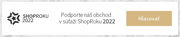Banner - Hlasujte pre nás v obľúbenej ankete ShopRoku 2022