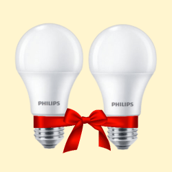 PHILIPS 8719514471092 LED SADA ŽIAROVIEK 2-SET | 8W E27 | 806 LM | 2700K