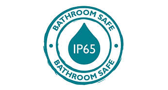 IP 65, dokonale vhodné pre osvetlenie sprchy