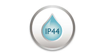 IP44 - vodeodolné pre použitie v interiéri aj exteriéri