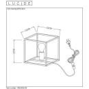 Lucide 00524/01/30 stolná lampička Ruben 1x40W | E27