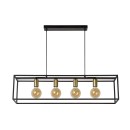 Lucide 00424/04/30 závesné stropné svietidlo Ruben 4x40W | E27