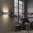 Ideal Lux 014166 nástenné svietidlo Clip Mini Small Bianco 2x60W | E27 - biele