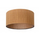 Lucide 03129/42/30 prisadené stropné svietidlo Magius 1x40W | E27 - ratan, stmievateľné