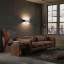 Ideal Lux 031361 nástenné svietidlo Clip Small Cromo 2x60W | E27 - chróm