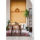 Lucide 03437/40/44 závesné stropné svietidlo Moloko 1x40W | E27 - okrová, ratan, stmievateľné