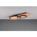 Trio T641110232 LED prisadené stropné svietidlo BARCA integrovaný LED zdroj | 3500lm | 3000K