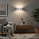 Ideal Lux 049236 nástenné svietidlo Clip Mini Bianco 2x40W | G9 - biele