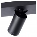 Lucide 09930/15/30 stropné bodové svietidlo 3x5W | LED GU10 | 3x320lm | 2200K / 3000K | IP44 - žiarovka je súčasťou balenia, čierna, nastaviteľné, stmievateľné, CCT