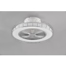 Trio TR64122106 LED ventilátor s osvetlením SANDFJORD integrovaný LED zdroj | 3420lm | 2700-6500K