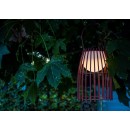 Lucide 06801/01/97 LED vonkajšia stolná lampička Fjara 1x0,3W | 30lm | 2800K | IP44 - hrdzavá, stmievateľná, kovová, nabíjacia