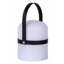 Lucide 06802/01/30 LITTLE JOE exteriérové ​​stolné svietidlo LED 0,3W | 30lm | 2800-3000K | IP44 - biela, prenosné