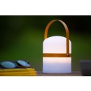 Lucide 06802/01/43 LITTLE JOE exteriérové ​​stolné svietidlo LED 0,3W | 30lm | 2800-3000K | IP44 - biela, prenosné