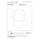 Lucide 06802/01/43 LITTLE JOE exteriérové ​​stolné svietidlo LED 0,3W | 30lm | 2800-3000K | IP44 - biela, prenosné