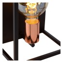 Lucide 08224/01/30 nástenná lampa Arthur 1x60W | E27 - čierna, stmievateľná