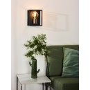 Lucide 08224/01/30 nástenná lampa Arthur 1x60W | E27 - čierna, stmievateľná
