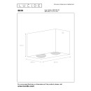 stropné svietidlo Lucide Bodi 09101/02/31 2x50W GU10