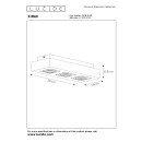 Lucide 09119/16/30 stropné bodové svietidlo Xirax 3x5W | GU10 | 2200-3000K - Dim to warm