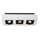 Lucide 09119/16/31 stropné bodové svietidlo Xirax 3x5W | GU10 | 2200-3000K - Dim to warm