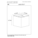Lucide 09217/04/02 LED nástenné svietidlo Xio 1x3,5W | G9 | 2700K