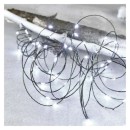 Emos D3AC04 vianočná nano reťaz 7,5m 75 LED | 2,4W | 2xAA - studená biela, časovač, zelená