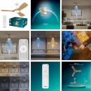 Philips 8721103095985 LED ventilátor s osvetlením Olas  | 30W integrovaný LED zdroj | 2650lm | 3000-6500K | stmievač | diaľkové ovládanie