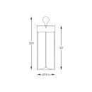 Zuma Line 003064-028067 LED stolná lampička ESTERNO integrovaný LED zdroj