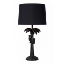 Lucide 10505/81/30 stolná lampička Extravaganza Coconut 1x40W | E27 - čierna, vypínač na kábli