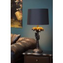 Lucide 10505/81/30 stolná lampička Extravaganza Coconut 1x40W | E27 - čierna, vypínač na kábli