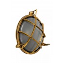 Lucide 11890/25/02 nástenná vonkajšia lampa Dudley 1x40W | E27 | IP65 - mosadz, stmievateľná