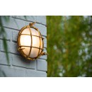 Lucide 11890/25/02 nástenná vonkajšia lampa Dudley 1x40W | E27 | IP65 - mosadz, stmievateľná