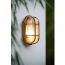 Lucide 11891/20/02 nástenná vonkajšia lampa Dudley 1x40W | E27 | IP65 - mosadzná, stmievateľná