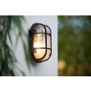 Lucide 11891/20/30 nástenná vonkajšia lampa Dudley 1x40W | E27 | IP65 - čierna, stmievateľná
