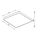 Zuma Line 003064-009112 LED prisadené stropné svietidlo SIERRA integrovaný LED zdroj