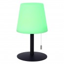 Lucide 13815/02/99 RIO exteriérové ​​stolné svietidlo LED 1,8W | 150lm | 3000K | RGB | IP44 - biela, čierna