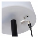 Lucide 13815/02/99 RIO exteriérové ​​stolné svietidlo LED 1,8W | 150lm | 3000K | RGB | IP44 - biela, čierna