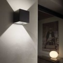 Ideal lux I326856 LED vonkajšie nástenné svietidlo RUBIK | 8,5W integrovaný LED zdroj | 730lm | 4000K