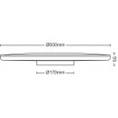 Philips 8719514432109 LED stropné svietidlo Ozziet 1x36W | 4100lm | 4000K- stmievateľné - SceneSwitch, biela