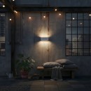 Ideal Lux 158822 vonkajšie nástenné svietidlo Andromeda Grigio 1x60W | E27 | IP55 - šedé